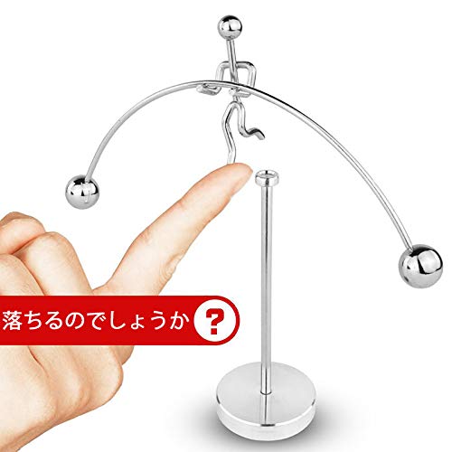 Amazon.co.jp: やじろべえ 片足 立ち ロング 台座 卓上 インテリア